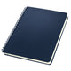 Carnet Sigel conceptum - format a5 - bleu nuit - avec spirale - ligné - couverture rigide - si-co827