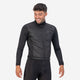 Rogelli wadded ii veste de cyclisme d'hiver homme - veste de cyclisme - coupe-vent - noir - taille XL