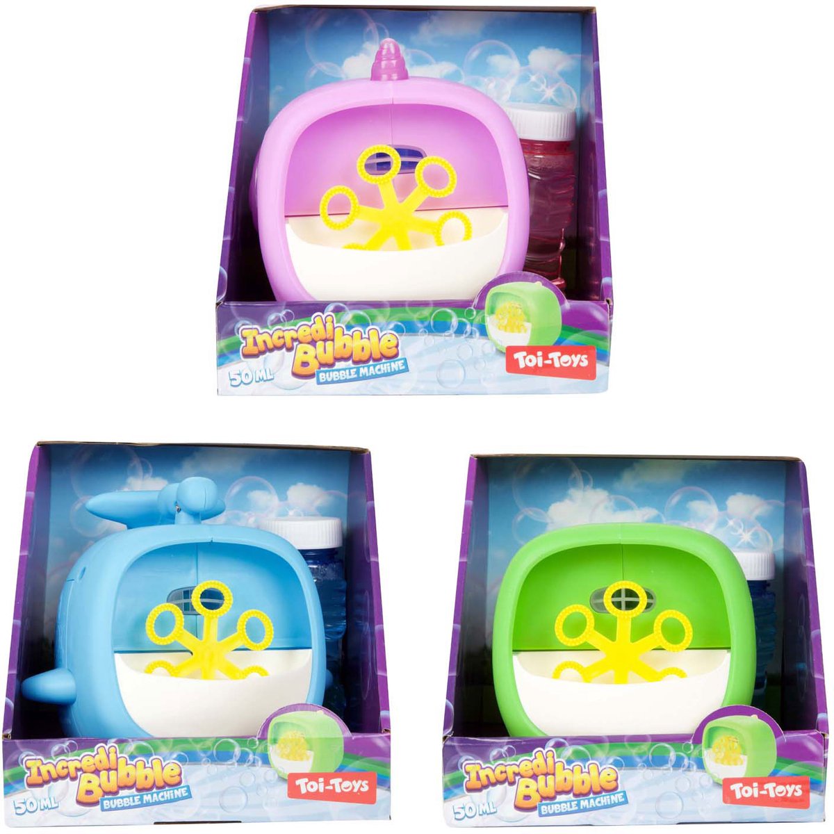 TOI-TOYS Cube de machine Belleblaasse Incredibubble