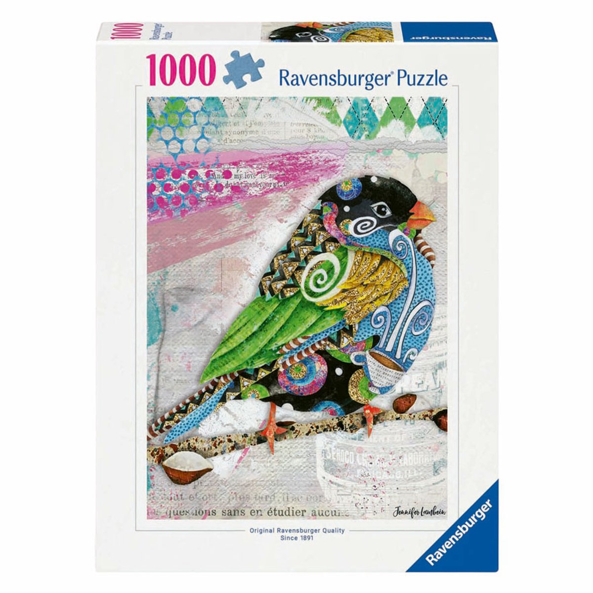 Ravensburger puzzle oiseau frisé - 1000 pcs.