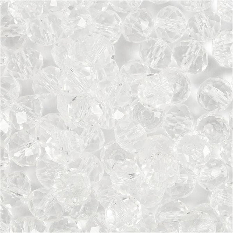 CRÉATIVE FACET FACET Perles Crystal, 100e.
