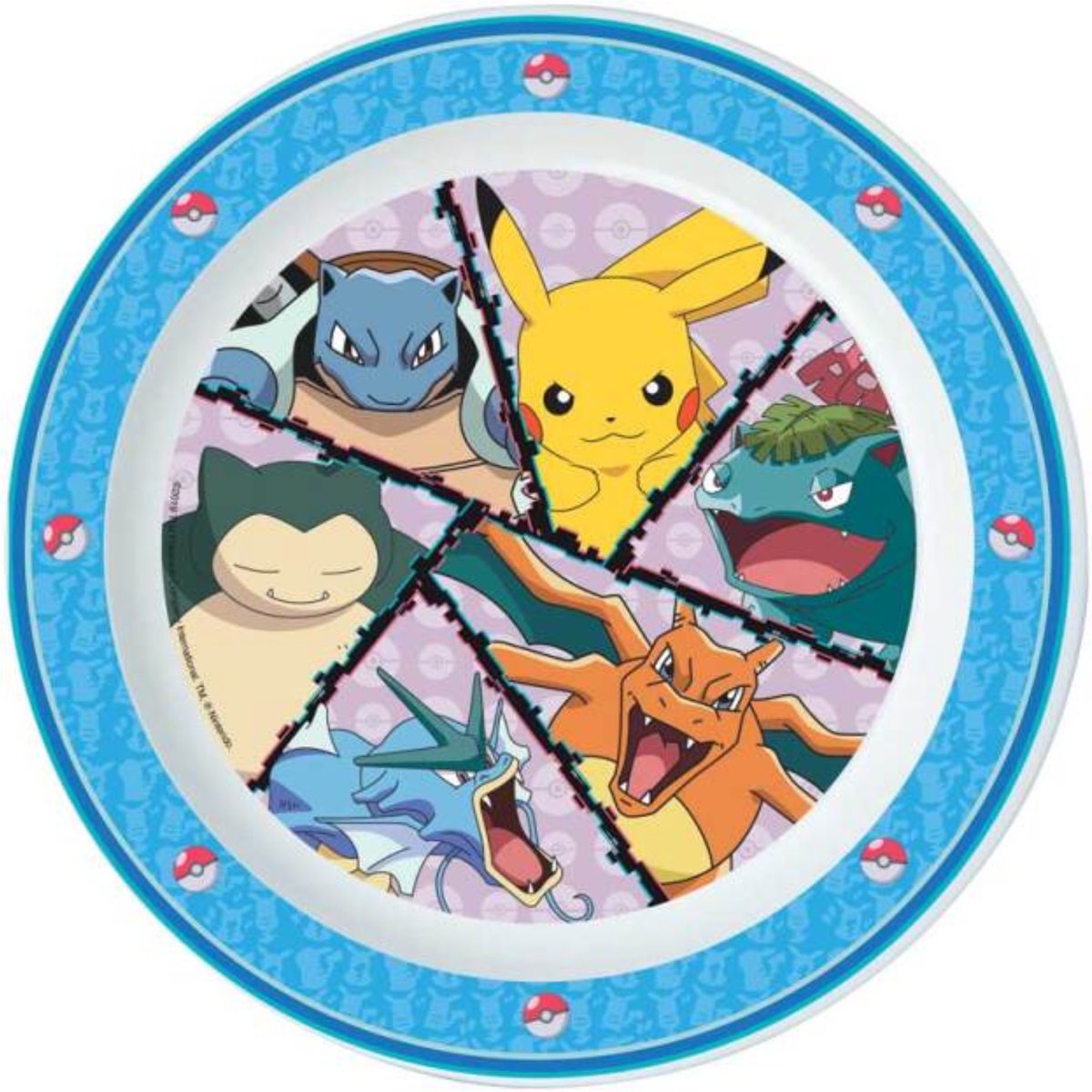 Bol de petit-déjeuner en plastique Pokémon Pokémon