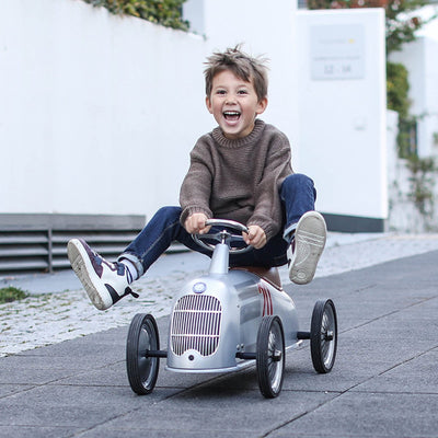 Baghera walking car - Mercedes Benz W25 - 90x41x38cm - conquérir la piste avec style - 2 ans
