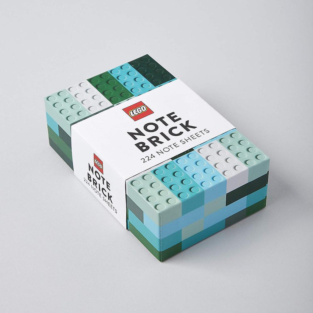 Brique Lego® note (bleu-vert)