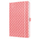 Agenda hebdomadaire Sigel Flair 2026 - format A5 - rose rose - couverture rigide - si-j6111