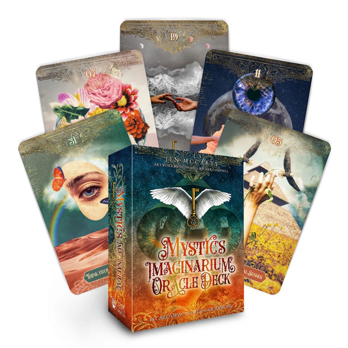 Deck oracle imaginarium de Mystic - 44 cartes avec guide de manifestation