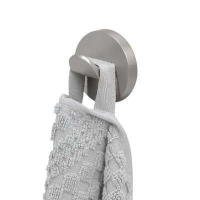 Tigre midi - crochets porte-serviettes grand - sans perçage - perçage ni collage - inox brossé