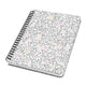Cahier à spirale Sigel - jolie - couverture rigide - a5 - 120 pages - points - papier 100 grammes - coeurs sauvages - si-jn620