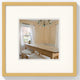 Poivrons Walther - cadre en bois - format photo 15x15 cm - or