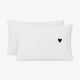 Vtwonen - taie d'oreiller - 60x70cm (lot de 2) - blanc