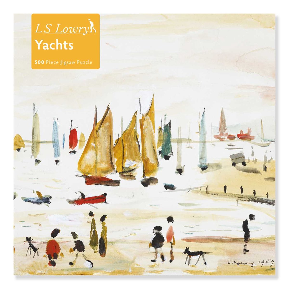 Puzzle adulte c.l. Lowry : yachts (500 pièces)