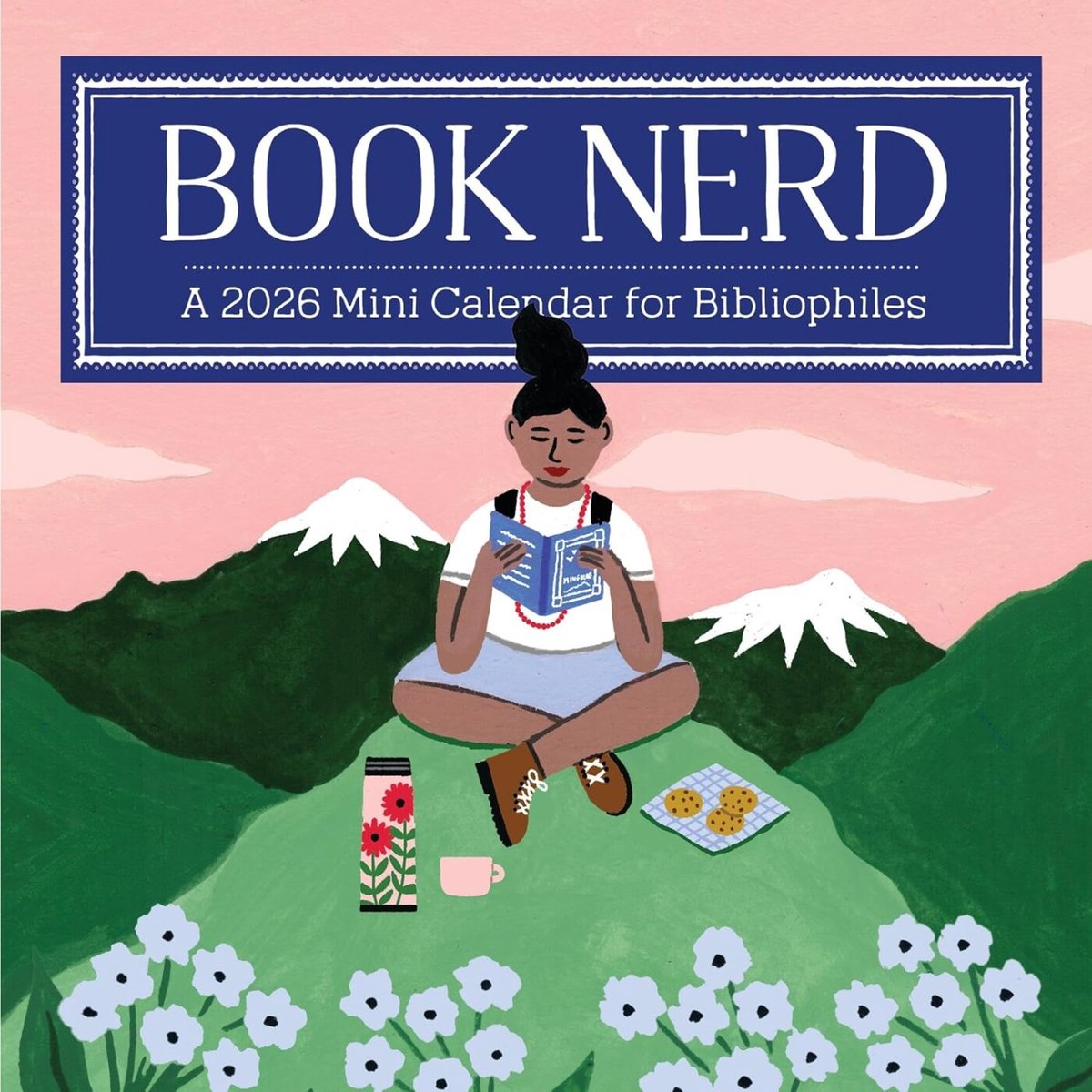 Livre nerd mini calendrier mural 2026