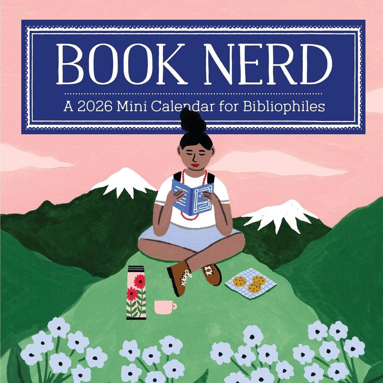Livre nerd mini calendrier mural 2026