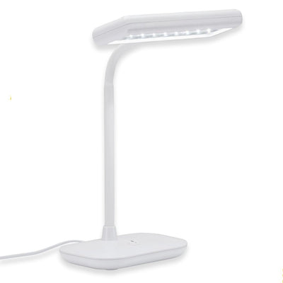 Briloner - lampe lumière du jour - lampe de bureau - lampe de table LED - rotative et inclinable - 6 500 K - blanc