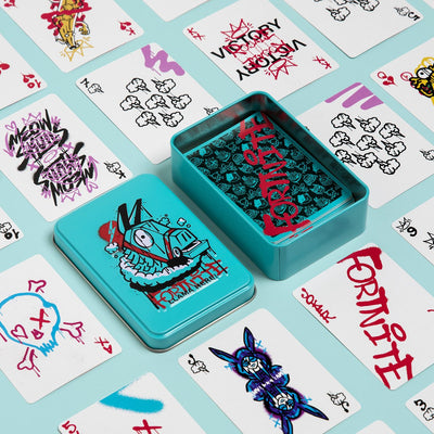 Jeu de cartes Paladone Fortnite en canette