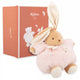 Kaloo patapouf - peluche - couleur rose - lapin