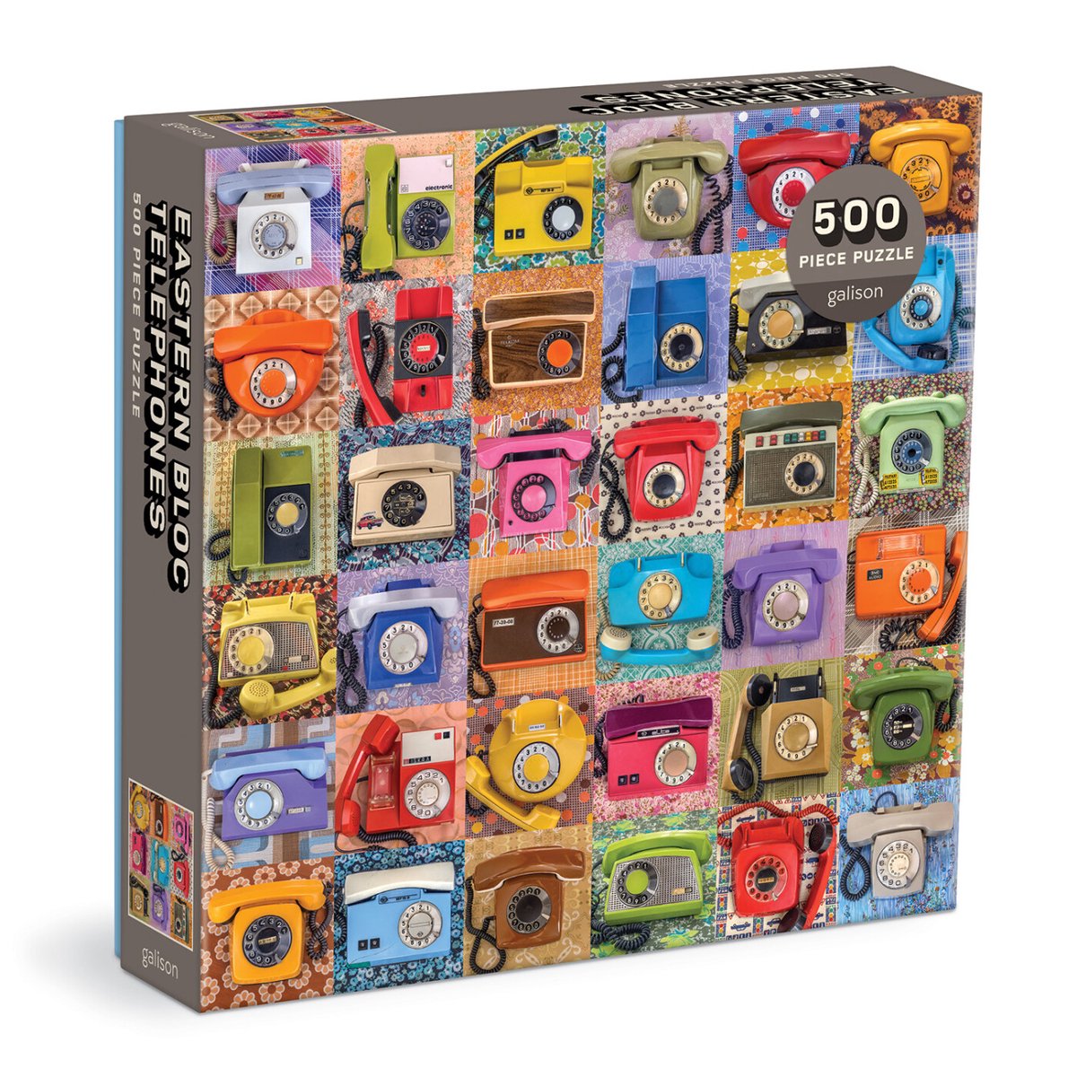 Puzzle 500 pièces de téléphones du bloc de l'Est