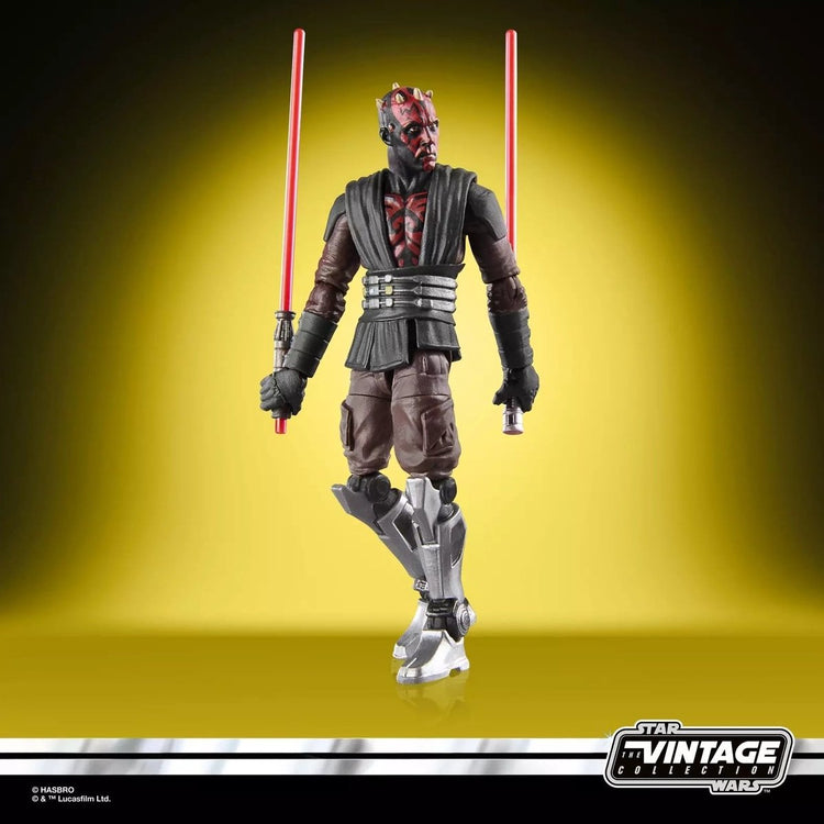 Hasbro star wars maul shadow lord collection vintage figurine maul 10 cm