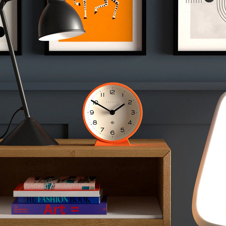 Newgate m horloge de table écho orange 16cm