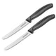 Couteaux petit-déjeuner Westmark Daily Slice - 2 couteaux pratiques, double tranchant dentelé, idéal pour le pain, les sandwichs aux tomates, passent au lave-vaisselle - acier inoxydable, 13482270