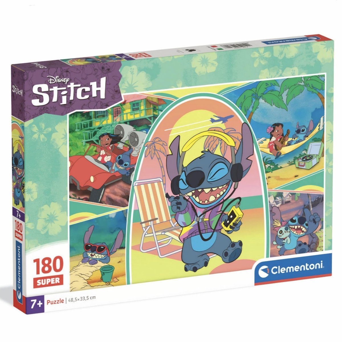 Puzzle Clementoni super point, 180 pièces.