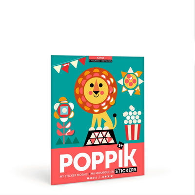 Affiche autocollante Poppik pour enfants - [ - mon affiche] cirque - à partir de 3 ans