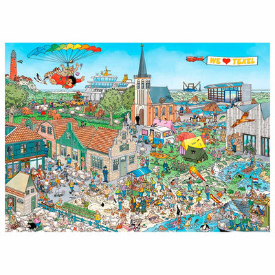 Jan van Haasteren - Texel rond - puzzle 1000 pièces - puzzle