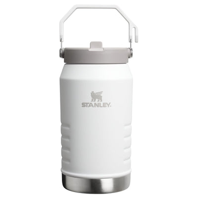 Bouteille d'eau Stanley Flip Straw 2.0 avec paille 1,9 l - 20 heures froides - 4 jours froides avec de la glace - gourde en acier inoxydable - sans BPA - étanche - passe au lave-vaisselle - antigel