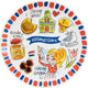 Blond Amsterdam specials assiette de gloire hollandaise ø18cm