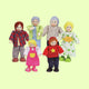 HAPE Dollhouse Family