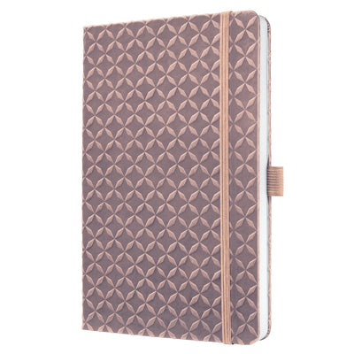 Carnet Sigel a5 - jolie flair - rose perle - ligné - couverture rigide - si-jn137