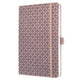 Carnet Sigel a5 - jolie flair - rose perle - ligné - couverture rigide - si-jn137