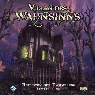 Fantasy Flight Games Manoirs de la folie : deuxième édition - Sanctuaire du crépuscule, jeu de rôle pour adultes et enfants