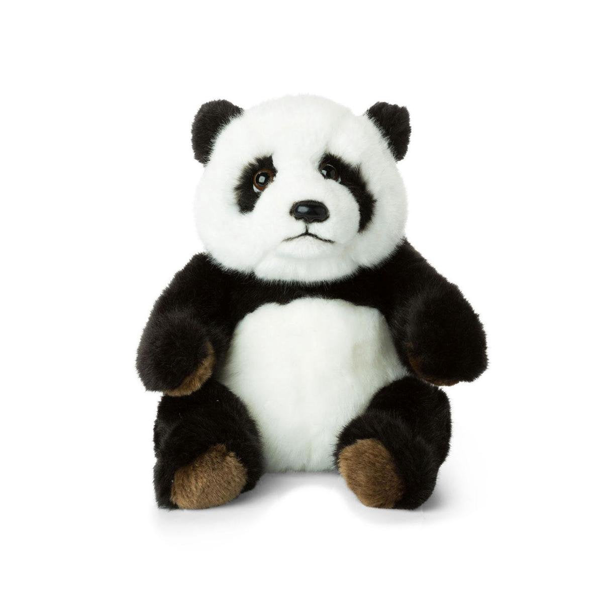 Bon ton jouets - panda wwf assis - peluche - 22 cm
