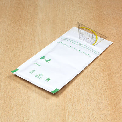 Enveloppe à bulles Raadhuis - 140x225mm - b12 - avec bande adhésive - blanc - 200 pièces - rd-306612