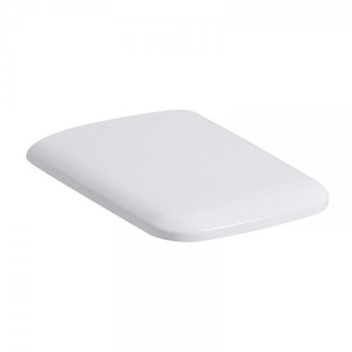 Geberit icon toilet seat with soft close and topfix duroplast white