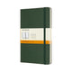 Carnet classique Moleskine - grand - couverture rigide - ligné - vert myrte