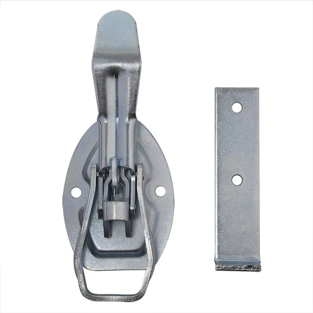 Fermoir à tension Proplus - fermoir boîte - 220x40mm - avec contrepartie - argent