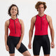 Rogelli florida trifonction homme et femme - sans manches - noir rouge - l