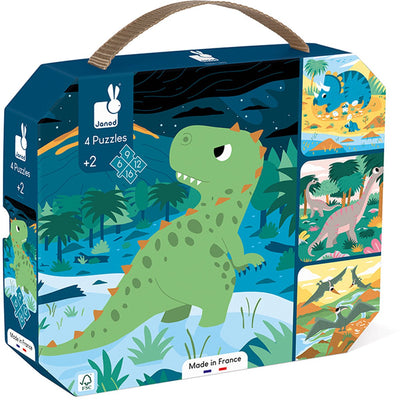 Janod - puzzle en carton - dinosaure