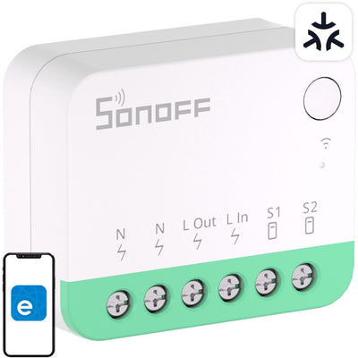 Commutateur Sonoff minir4m pour système sans fil Wi-Fi pour maison intelligente