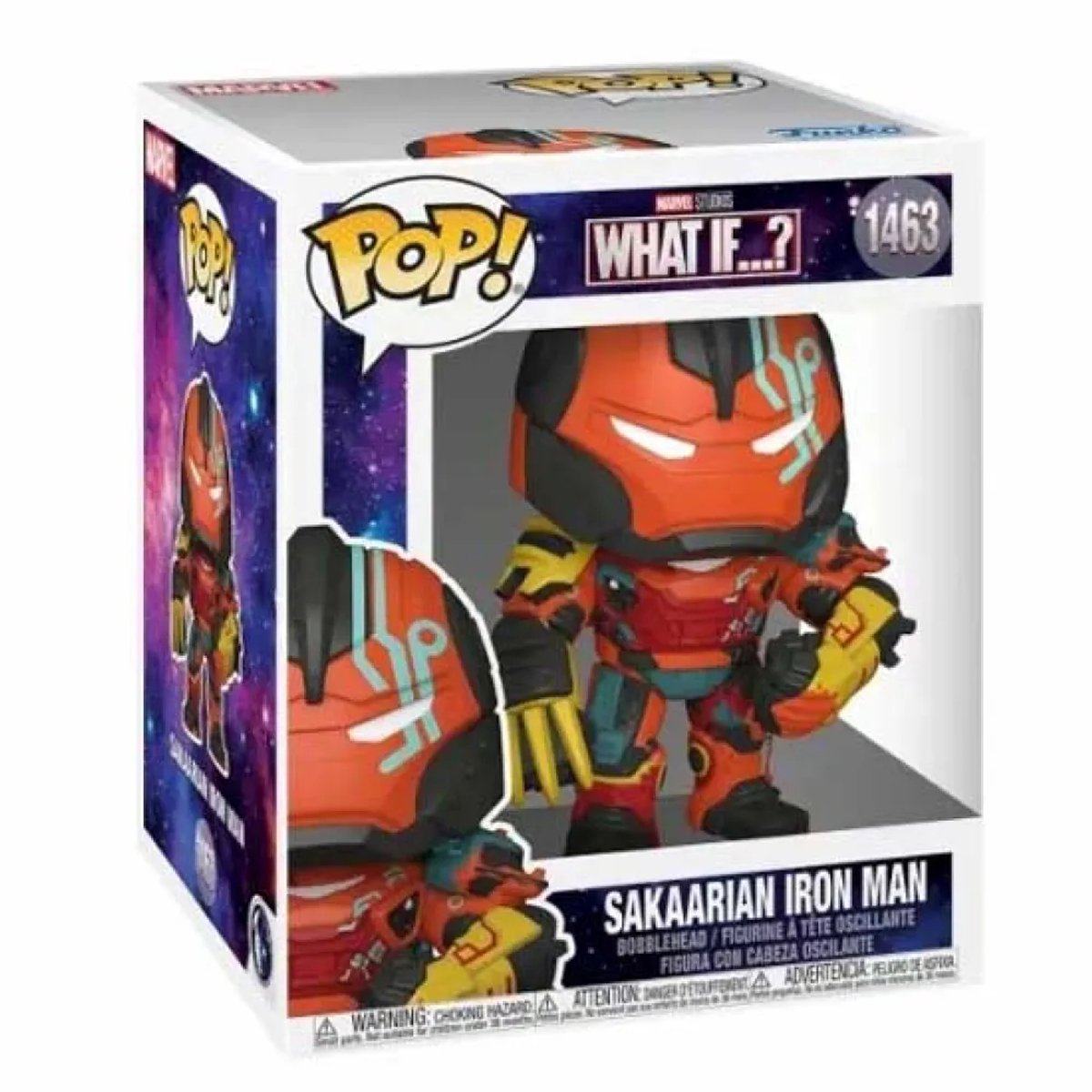 Funko-pop ! merveille : et si... ? - Iron Man sakaarien #1463