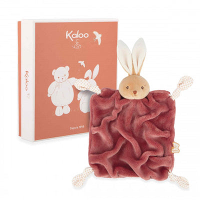 Kaloo intemporel - peluche - lapin - couleur bordeaux