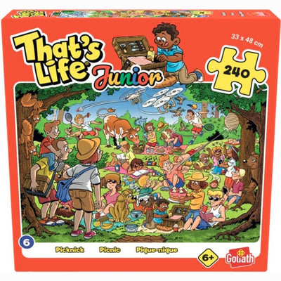 Goliath - puzzle - c'est la vie junior 6 - pique-nique - 240 pièces - puzzle