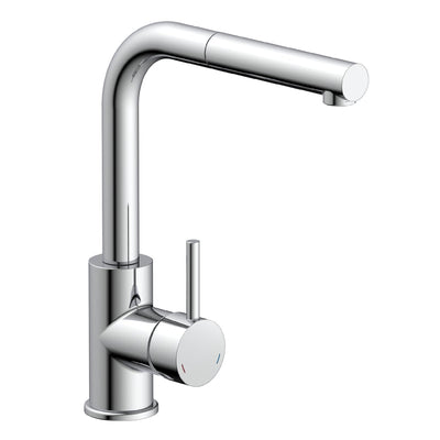 Robinet de cuisine design Schütte vital - avec capteur - bec extractible - chrome