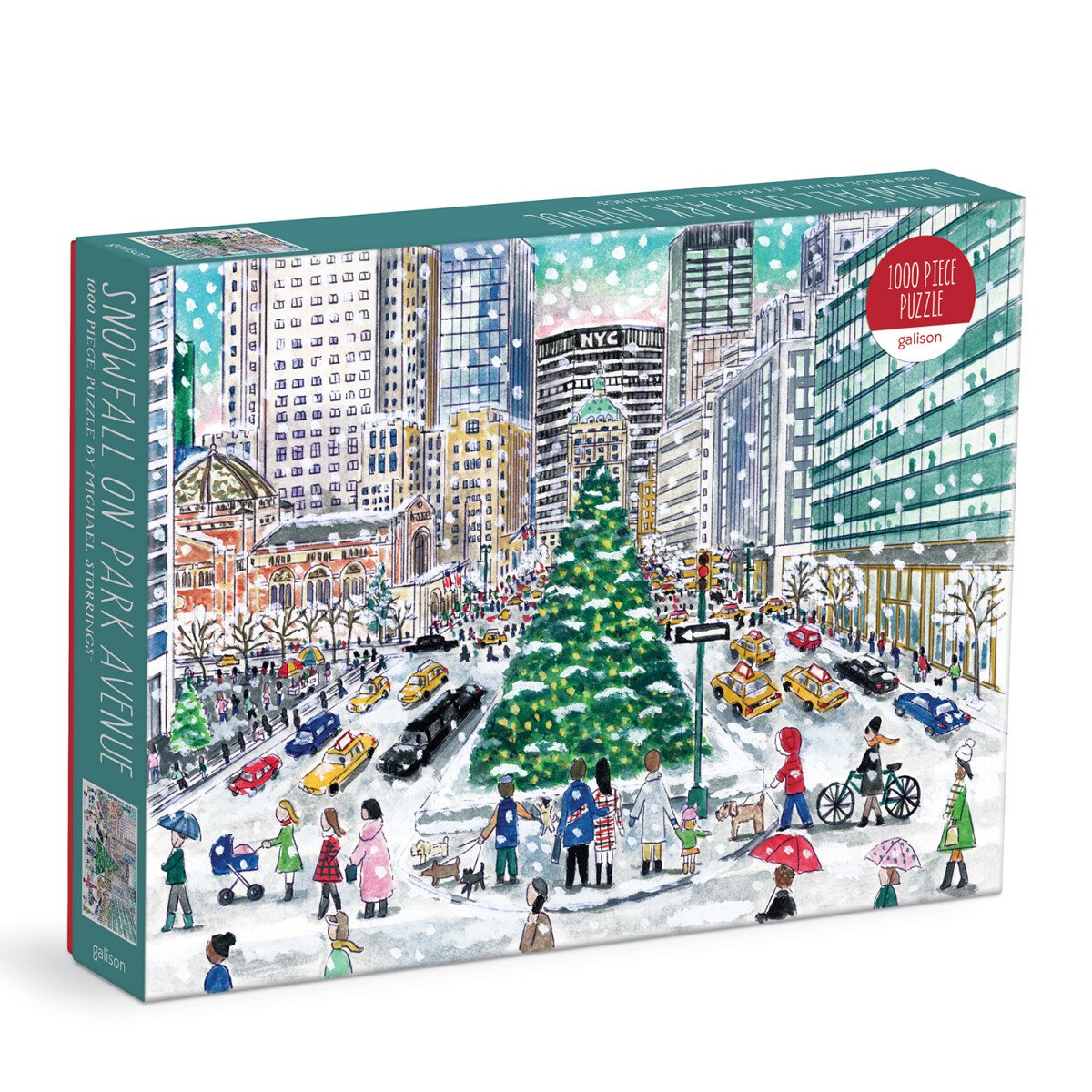 Michael Storrings Chutes de neige sur Park Avenue Puzzle 1000 pièces