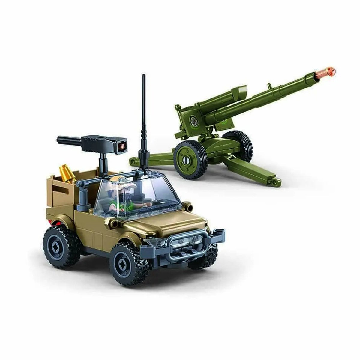 Obusier ifr d30s de l'armée Sluban (m38-b1255)