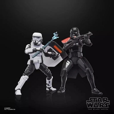 Hasbro star wars - purge trooper patrouille trooper - figurine série noire 15cm