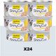 Gimcat 24 x 70 g - filets de Shinycat en gelée de thon + fromage