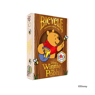 Vélo Winnie l'ourson - cartes à jouer premium - sous licence officielle - à collectionner - Winnie l'ourson